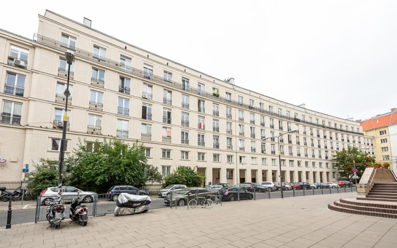 Plac Zbawiciela 3-Bedroom Apartment วอร์ซอ ภายนอก รูปภาพ
